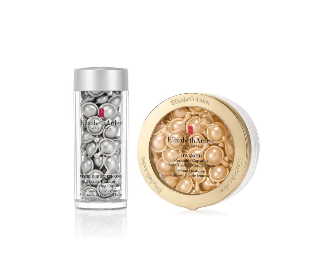 Visible Brightening Clearly Radiant Spot Correcting 60 Capsules &amp; Advanced Ceramide 60 Capsules Set
